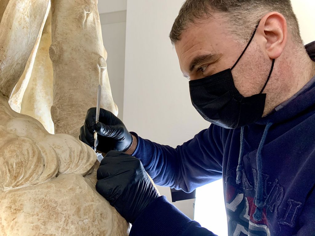 Archeologia Mann Usa Un Progetto Digitale Per Ricostruire 23 Statue